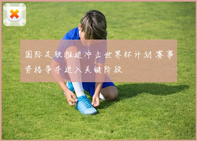 国际足联推进冲击世界杯计划 赛事资格争夺进入关键阶段