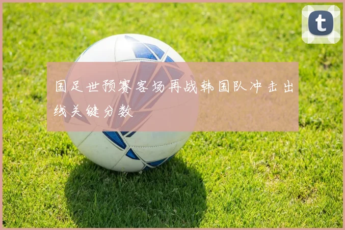 国足世预赛客场再战韩国队冲击出线关键分数